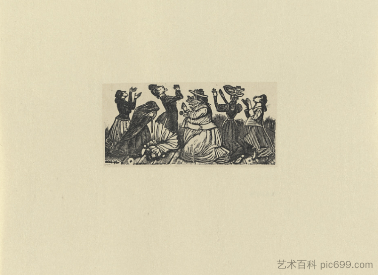 圣安东尼奥恳求者的民谣 Ballad of the Supplicants to San Antonio (1870)，乔斯·瓜达卢佩·波萨达