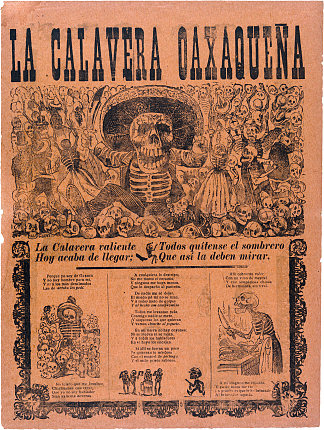 卡拉维拉（来自瓦哈卡州） Calavera from Oaxaca，乔斯·瓜达卢佩·波萨达