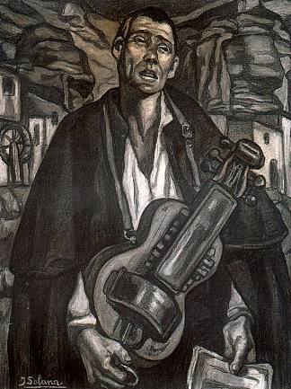 盲人音乐家 The Blind Musician (1915 – 1920)，乔斯·古铁雷斯·索拉纳