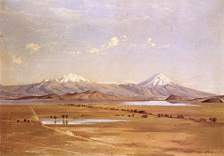 通往中铝之路与沃坎人 Camino a Chalco con los vocanes (1895)，若泽玛丽亚维拉斯科