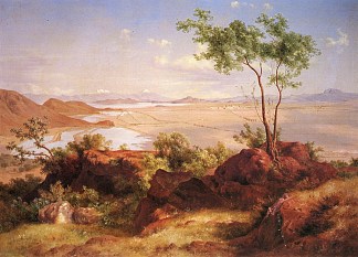 特纳约山上的墨西哥谷 Valle de México desde el cerro de Tenayo (1885)，若泽玛丽亚维拉斯科