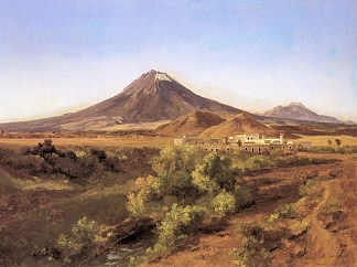 拉卡罗来纳州纱线工厂景观 Vista de la fárica de hilados La Carolina (1880)，若泽玛丽亚维拉斯科
