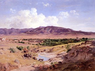 米特拉的景色 Vista de Mitla (1888)，若泽玛丽亚维拉斯科