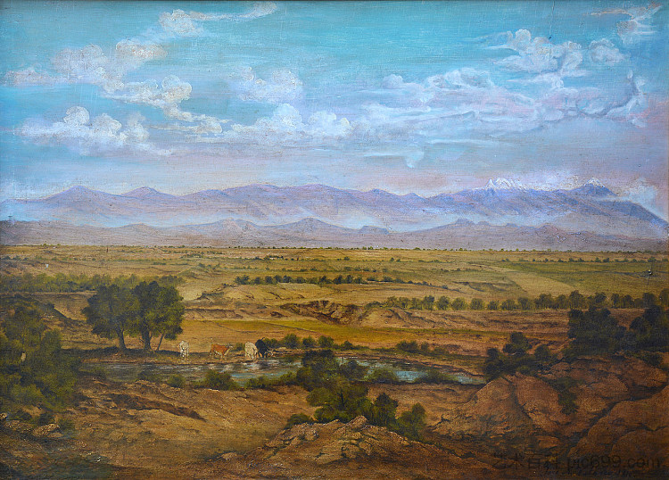 墨西哥谷 Valle de Mexico (1910; Mexico  )，若泽玛丽亚维拉斯科