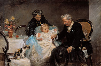 画家的父母 Padres Del Pintor (1910)，何塞·加内洛