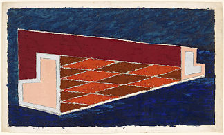抽象 Abstract (1940)，约瑟夫·亚伯斯