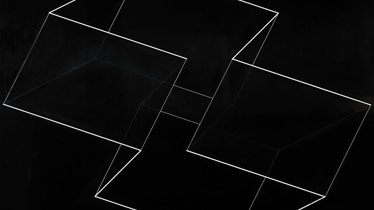 结构星座。阿尔法 Structural Constellation. Alpha (1954),约瑟夫·亚伯斯