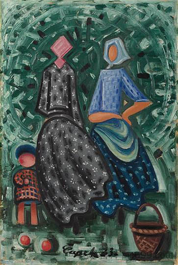 在集合中 V sadě (1933),约瑟夫疲惫