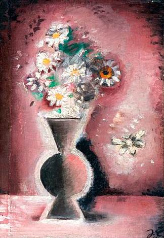 花瓶与鲜花 Váza s květinami (1914)，约瑟夫疲惫