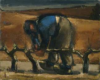 修剪葡萄藤 Pruning the Vines (1952)，约瑟夫赫尔曼
