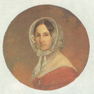 多萝西娅·德·菲克尔蒙的肖像 Portrait of Dorothea De Ficquelmont (1849)，约瑟夫·克里胡贝尔