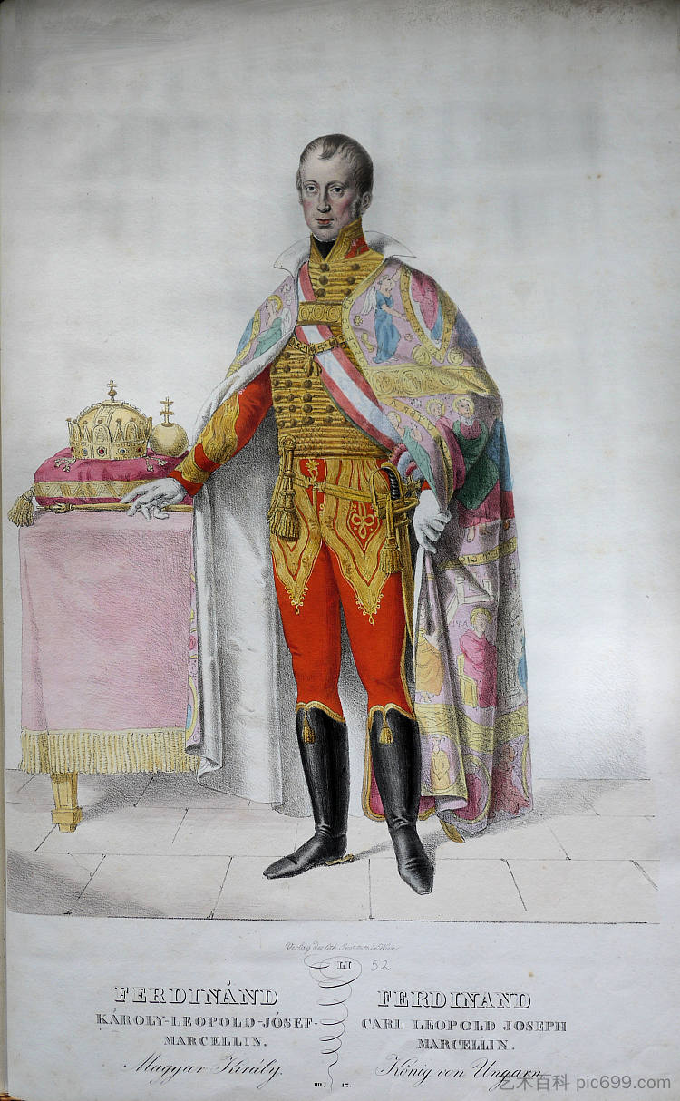 奥地利的斐迪南一世 Ferdinand I of Austria (1828)，约瑟夫·克里胡贝尔