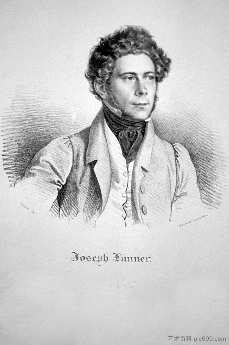 约瑟夫·兰纳，奥地利作曲家 Josef Lanner, Austrian Composer (c.1825; Austria  )，约瑟夫·克里胡贝尔