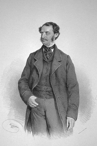 朱利叶斯·本尼迪克特爵士，德国出生的作曲家和指挥家 Sir Julius Benedict, German-born composer and conductor (1861)，约瑟夫·克里胡贝尔