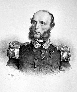 威廉·冯·泰格特霍夫男爵，伟大的奥地利（中）海军上将 Baron Wilhelm von Tegetthoff, Great Austrian (vice)admiral (1866)，约瑟夫·克里胡贝尔