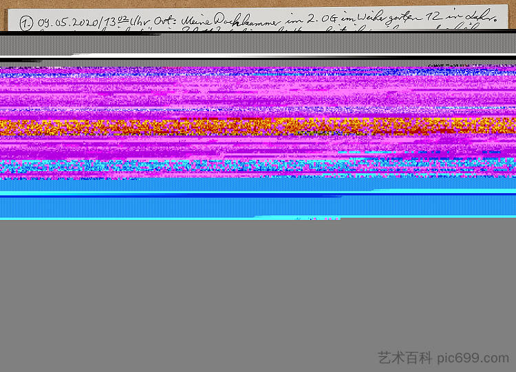 韦特霍恩与赖兴巴赫塔尔 Das Wetterhorn Mit Dem Reichenbachtal (1824)，约瑟夫·安东·科赫