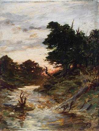 日之死的光芒 Day’s Dying Glow (1873)，约瑟夫·法夸尔森