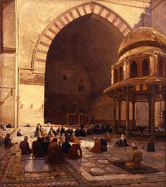 祷告的时刻 The Hour of Prayer (1868)，约瑟夫·法夸尔森