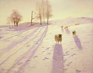 下雪时牧场床单 When Snow the Pasture Sheets，约瑟夫·法夸尔森