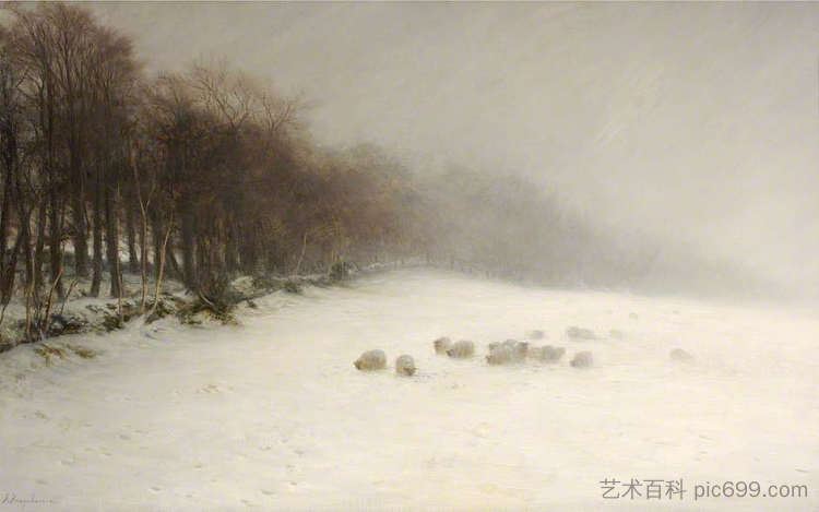 冬 Winter，约瑟夫·法夸尔森