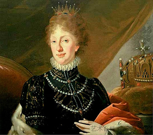 那不勒斯-西西里岛的玛丽亚·特蕾莎皇后 Kaiserin Maria Theresia Von Neapel-Sizilien (c.1806)，约瑟夫·克罗伊青格