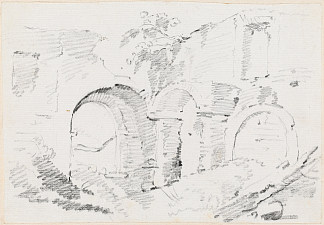 罗马城墙 Roman Walls (c.1750)，约瑟夫·马里·维恩