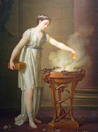 贤德的雅典人 La Vertueuse Athénienne (1762)，约瑟夫·马里·维恩