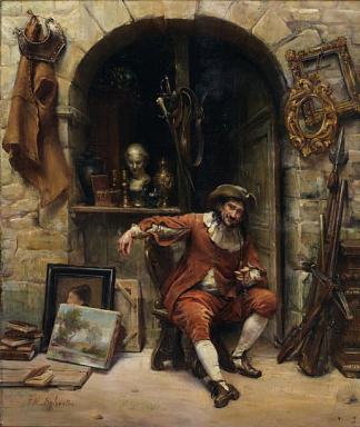 艺术品经销商 The Art Dealer，约瑟夫-诺埃尔·西尔维斯特