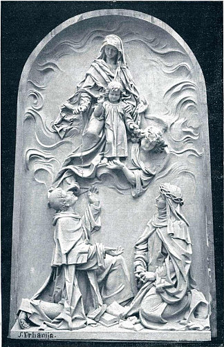 圣母玛利亚与玫瑰经 Mother Mary with Rosary (1907)，约瑟夫乌洛尼亚