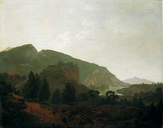 意大利风景 Italian Landscape (1790)，约瑟夫·莱特