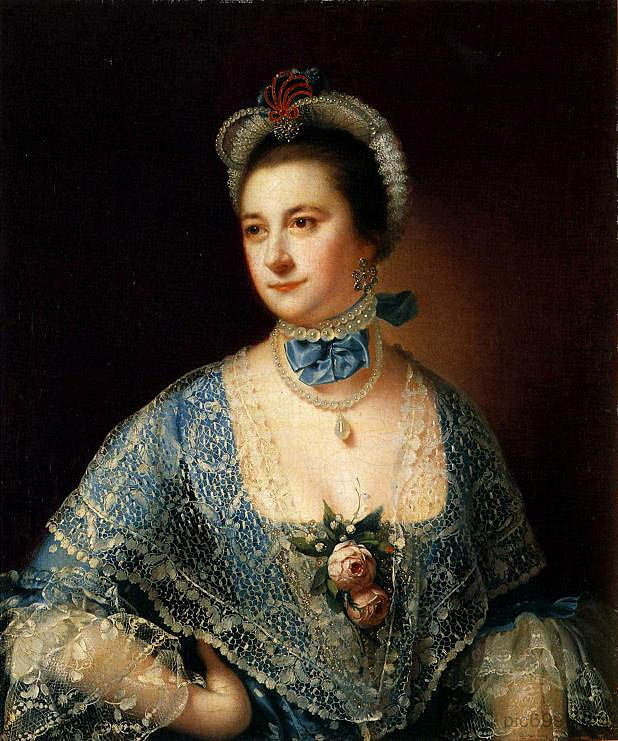 安德鲁·林丁顿夫人 Mrs. Andrew Lindington (c.1761 - c.1762)，约瑟夫·莱特