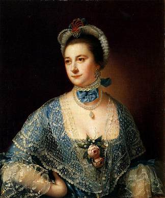 安德鲁·林丁顿夫人 Mrs. Andrew Lindington (c.1761 – c.1762)，约瑟夫·莱特