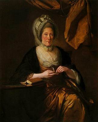 弗朗西斯·赫特夫人 Mrs. Francis Hurt (c.1780)，约瑟夫·莱特