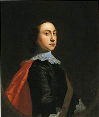 二十岁左右的自画像 Self-Portrait at the Age of about Twenty (c.1753)，约瑟夫·莱特