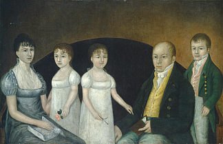 家庭组 Family Group (1800)，约书亚·约翰逊