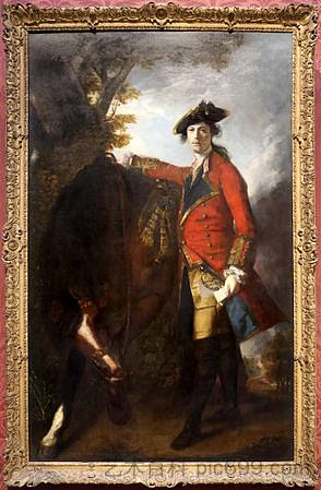罗伯特·奥姆船长 Captain Robert Orme (1756),乔舒亚·雷诺兹