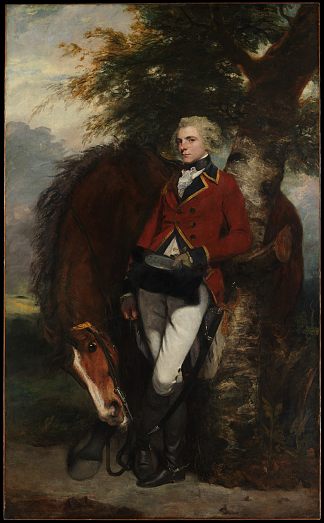 乔治·库斯梅克上校，掷弹兵卫队 Colonel George K. H. Coussmaker, Grenadier Guards (1782)，乔舒亚·雷诺兹