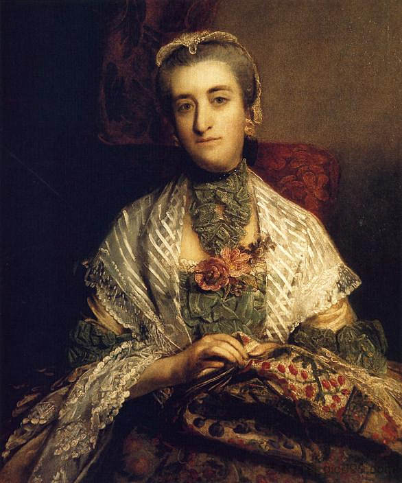 卡罗琳，荷兰夫人 Caroline, Lady Holland (1757 - 1758)，乔舒亚·雷诺兹