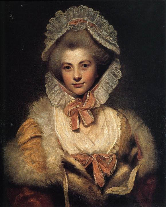 拉维尼亚·斯宾塞伯爵夫人 Countess Lavinia Spencer (1781 - 1782)，乔舒亚·雷诺兹