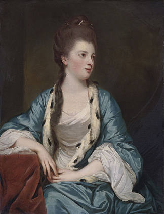 伊丽莎白·克尔，洛锡安的马尔乔内斯 Elizabeth Kerr, Marchioness of Lothian (c.1769)，乔舒亚·雷诺兹