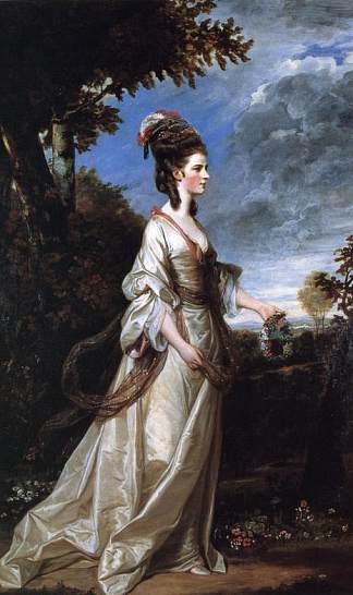 简，哈灵顿伯爵夫人 Jane, Countess of Harrington (1775)，乔舒亚·雷诺兹