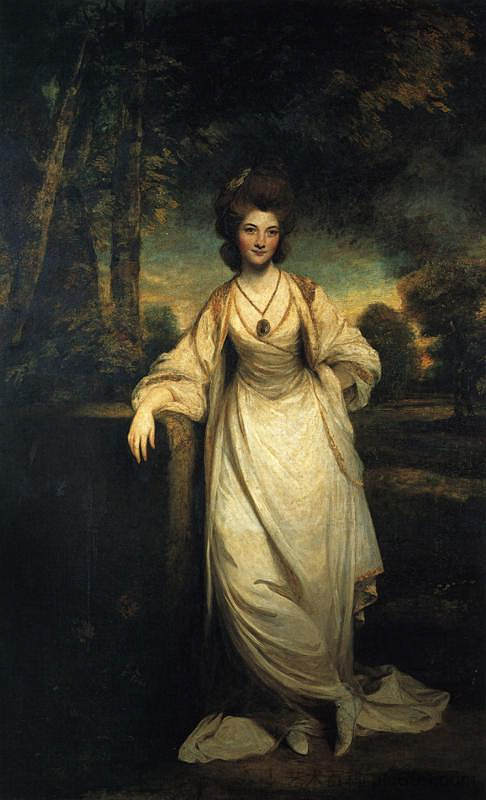 伊丽莎白·康普顿夫人 Lady Elizabeth Compton (1781)，乔舒亚·雷诺兹