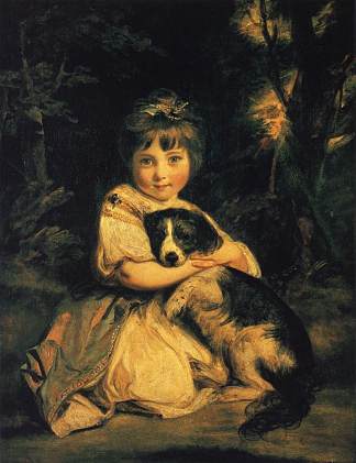 鲍尔斯小姐 Miss Bowles (1775)，乔舒亚·雷诺兹