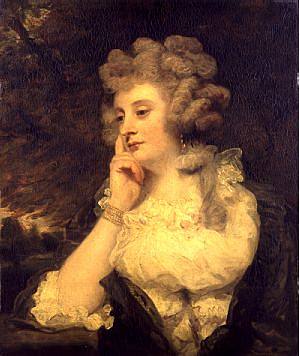 简·布拉迪尔夫人 Mrs. Jane Braddyll (1788)，乔舒亚·雷诺兹