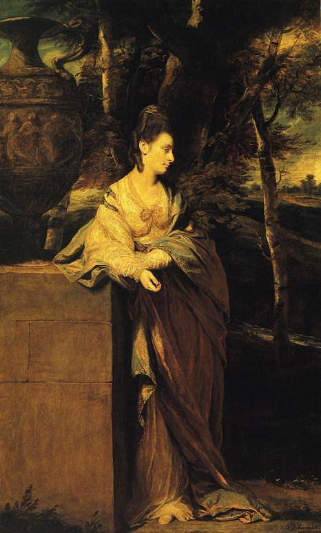 约翰·帕克夫人 Mrs. John Parker (1770 - 1772)，乔舒亚·雷诺兹
