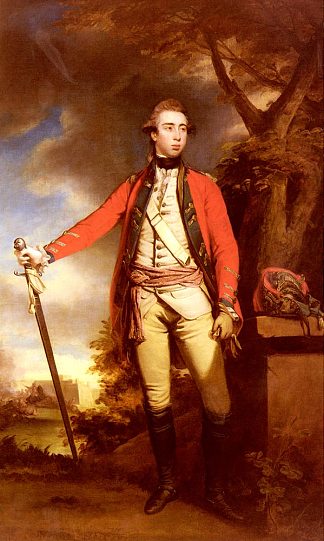 乔治·汤森德的肖像，费雷尔斯勋爵 Portrait of George Townshend, Lord Ferrers，乔舒亚·雷诺兹