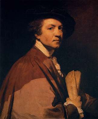 自画像 Self-Portrait (1775)，乔舒亚·雷诺兹