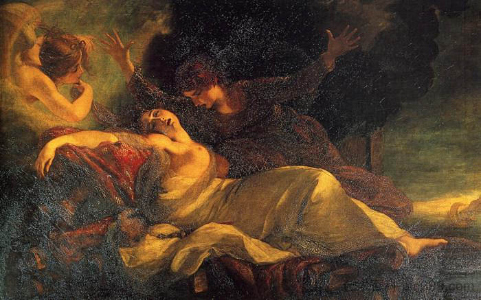 迪多之死 The Death of Dido (1781)，乔舒亚·雷诺兹