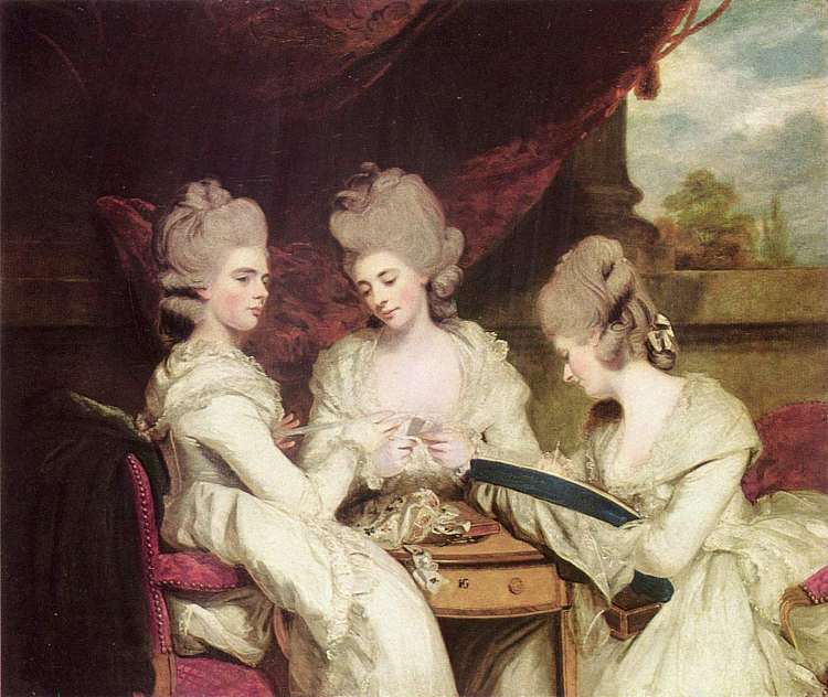 瓦尔德格雷夫女士酒店 The Ladies Waldegrave (1770 - 1780)，乔舒亚·雷诺兹