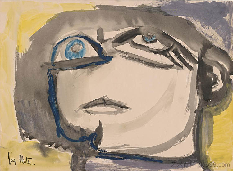 无题 Sin título (c.1947 - c.1948; Australia ),乔伊·海斯特